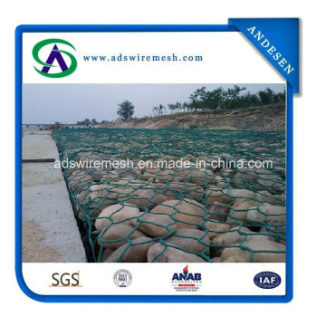 2X1X1m Used in River Bank Protection PVC Coated Gabion Box